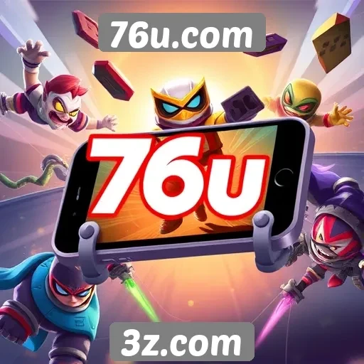 Estudo sobre jogos móveis disponíveis na 76u.com