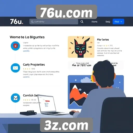 Características de usabilidade do site 76u.com